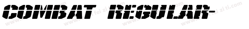 COMBAT Regular字体转换